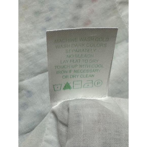 Lilly Pulitzer Dress Womens 2 White Rainbow Polka Dot Strapless Seersucker Beach - Picture 9 of 12